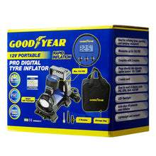 Load image into Gallery viewer, Goodyear Pro Digital Tyre Inflator