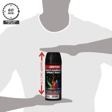 Load image into Gallery viewer, DEKTON 400ml Spray Paint Black Satin