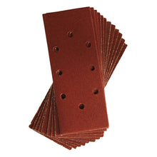Load image into Gallery viewer, DEKTON 12PC Hook and Loop Mixed Orbital Sanding Sheets 93mm x 230mm - Assorted Grit