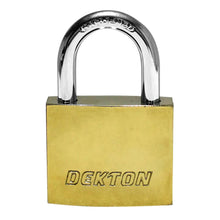 Load image into Gallery viewer, DEKTON 40mm Titanium Plated Iron Padlock