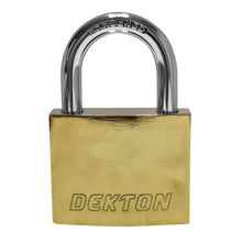 Load image into Gallery viewer, DEKTON 60mm Titanium Plated Iron Padlock