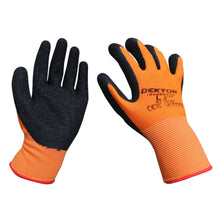 Load image into Gallery viewer, DEKTON Size 9/L Tradesman Latex Coated Working Gloves
