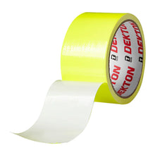 Load image into Gallery viewer, DEKTON Fluorescent Yellow 50mm x 8m High Vis Cloth Duct Tape