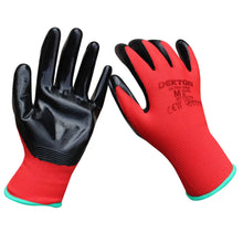 Load image into Gallery viewer, DEKTON Size 8/M Ultra Grip Nitrile Coated Working Gloves
