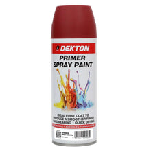 Load image into Gallery viewer, DEKTON 400ml Primer Spray Paint Red/Brown