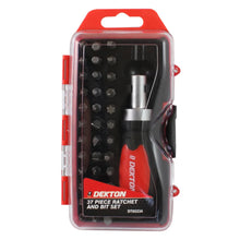 Load image into Gallery viewer, DEKTON 37PC Stubby Ratchet Screwdriver and Bit Set