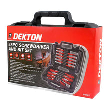 Load image into Gallery viewer, DEKTON 58PC Screwdriver and Bit Set