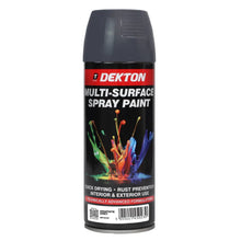 Load image into Gallery viewer, DEKTON 400ml Spray Paint Graphite Grey