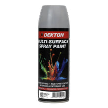 Load image into Gallery viewer, DEKTON 400ml Spray Paint Traffic Grey