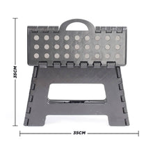 Load image into Gallery viewer, DEKTON Folding Step Stool - Black