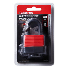 Load image into Gallery viewer, DEKTON 40mm Waterproof Padlock