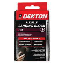Load image into Gallery viewer, DEKTON Flexible Sanding Block - Fine 120 Grit