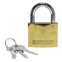 Load image into Gallery viewer, DEKTON 50mm Titanium Plated Iron Padlock