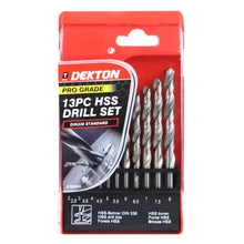 Load image into Gallery viewer, DEKTON 13PC HSS Drill Set Pro 2-8mm