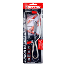 Load image into Gallery viewer, DEKTON Junior Hacksaw with Blade & 6 Extra Blades