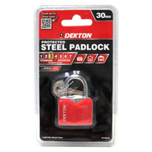 Load image into Gallery viewer, DEKTON 30mm Covered Steel Padlock