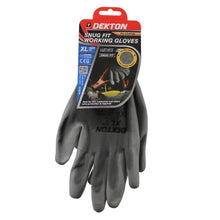 Load image into Gallery viewer, DEKTON Size 10/XL Snug Fit PU Coated Working Gloves