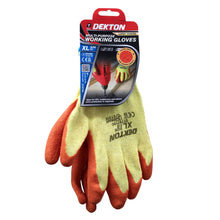 Load image into Gallery viewer, DEKTON Size 10/XL Multi-Purpose Latex Coated Working Gloves