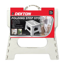 Load image into Gallery viewer, DEKTON Folding Step Stool - White
