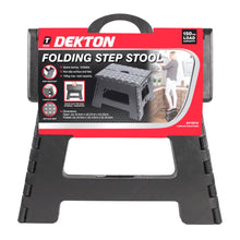 Load image into Gallery viewer, DEKTON Folding Step Stool - Black
