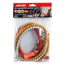 Load image into Gallery viewer, DEKTON 3PC Assorted Bungee Cord Set
