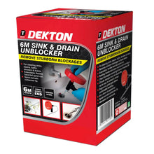 Load image into Gallery viewer, DEKTON Sink &amp; Drain Unblocker 6m X 6mm
