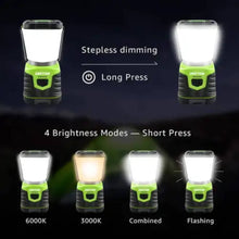 Load image into Gallery viewer, DEKTON Rechargeable LED Camping Lantern with Power Bank
