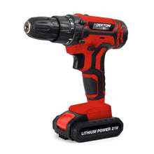 Load image into Gallery viewer, DEKTON 21V Cordless Drill Kit with Accessories
