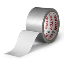 Load image into Gallery viewer, DEKTON 50mm x 10m Silver Cloth Duct Tape
