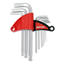 Load image into Gallery viewer, DEKTON 9PC Ball End Short Hex Key Set
