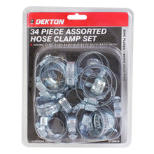 Load image into Gallery viewer, DEKTON 34PC Hose Clamp Set - Assorted
