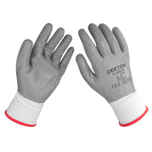 Load image into Gallery viewer, DEKTON Size 9/L Plumbers Nitrile Coated Gloves
