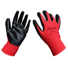 Load image into Gallery viewer, DEKTON Size 9/L Ultra Grip Nitrile Coated Working Gloves
