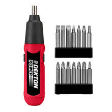 Load image into Gallery viewer, DEKTON Power 6V Battery Operated Screwdriver Kit
