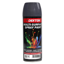 Load image into Gallery viewer, DEKTON 400ml Spray Paint Slate Grey

