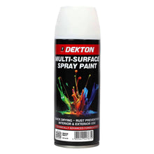 Load image into Gallery viewer, DEKTON 400ml Spray Paint White Matt
