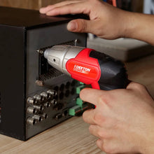 Load image into Gallery viewer, DEKTON POWER 3.6V Li-Ion Cordless Screwdriver Kit - 13PC
