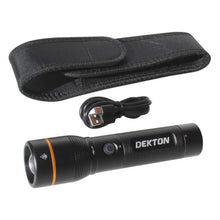 Load image into Gallery viewer, DEKTON PRO Light XP 2000 Rechargeable Torch - 2000 Lumens / 300m Distance
