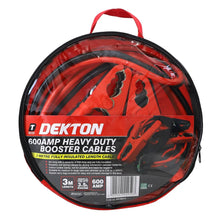 Load image into Gallery viewer, DEKTON 3M 600AMP Heavy Duty Booster Cables
