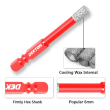 Load image into Gallery viewer, DEKTON Brazed Diamond Hole Drill 6.0mm
