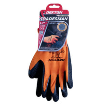 Load image into Gallery viewer, DEKTON Size 9/L Tradesman Latex Coated Working Gloves
