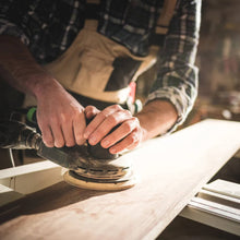 Load image into Gallery viewer, DEKTON 5PC Hook and Loop Orbital Sanding Discs 125mm - Medium 80 Grit
