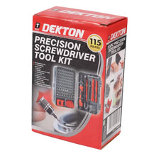 Load image into Gallery viewer, DEKTON 115PC Precision Tool Kit
