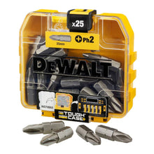 Load image into Gallery viewer, DeWalt 25mm Phillips No.2 Screwdriver Bits
