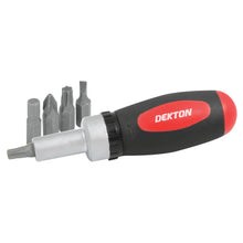 Load image into Gallery viewer, DEKTON 37PC Stubby Ratchet Screwdriver and Bit Set
