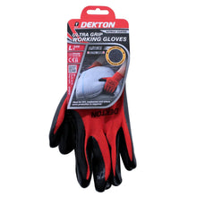 Load image into Gallery viewer, DEKTON Size 9/L Ultra Grip Nitrile Coated Working Gloves
